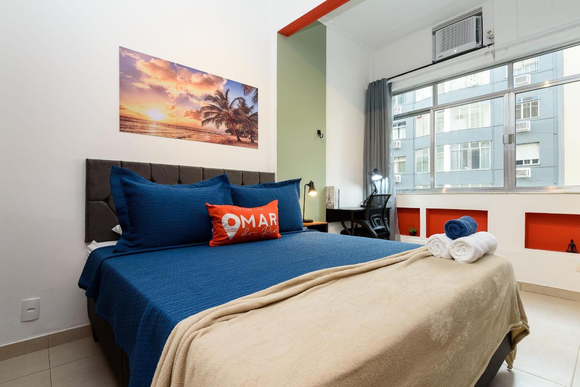 Trabalho E Lazer Em Copacabana | Nsc 1085/301 Apartamento